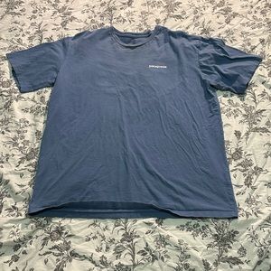 Patagonia T-Shirt, Blue, Large